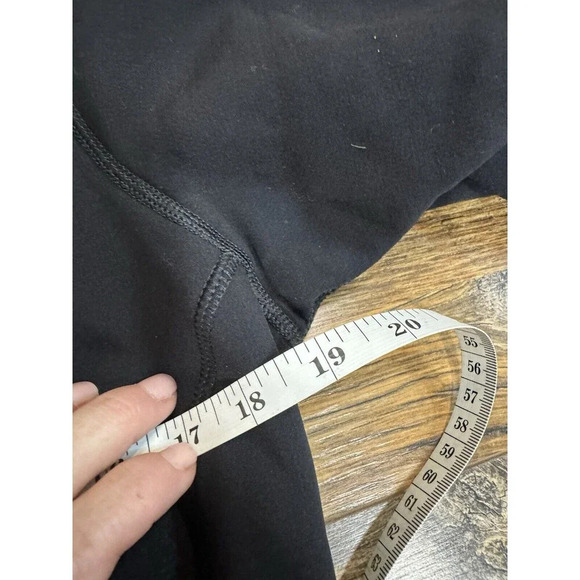 Patagonia Fully Lined Fleece Synchilla Size Small Black Long Jacket - Picture 7 of 7